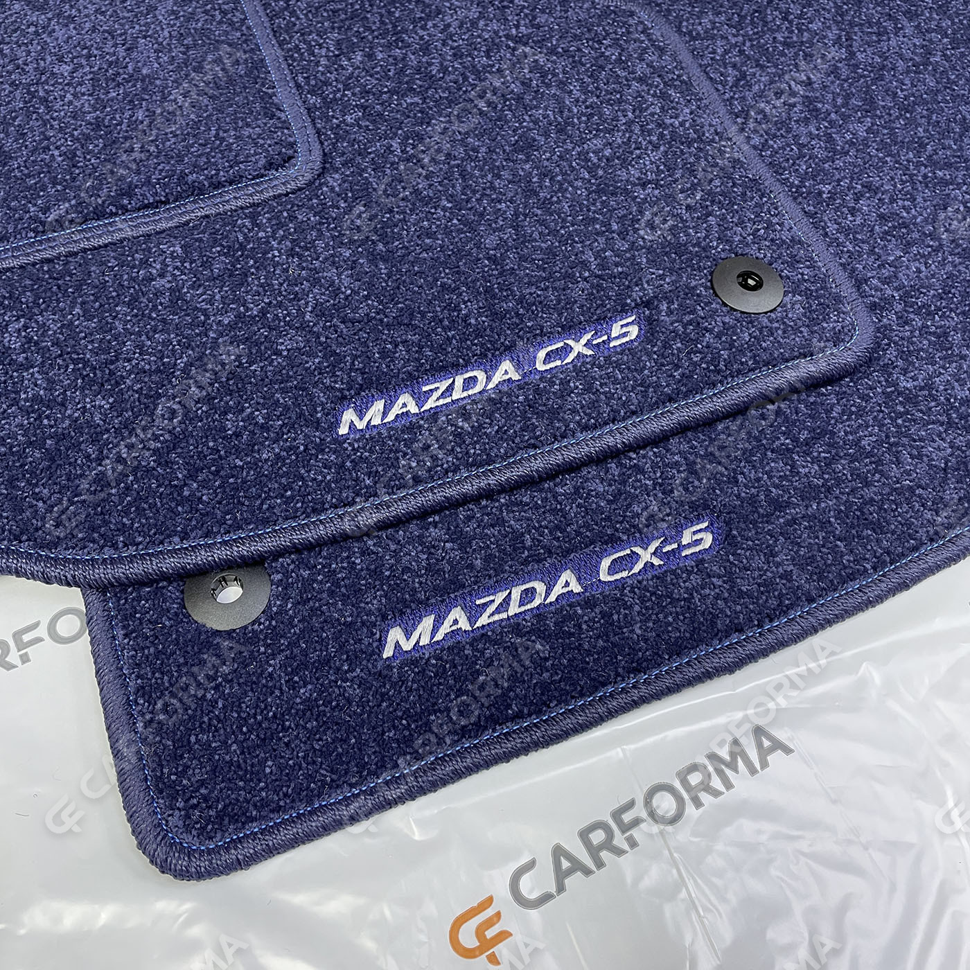 Ворсовые коврики на Mazda CX5 II 2016&nbsp;-&nbsp;2026 в Владивостоке