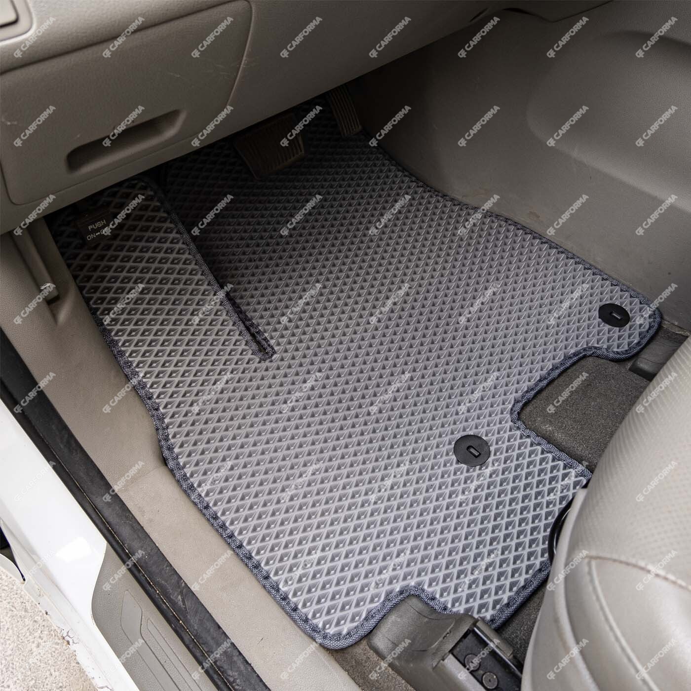 Ворсовые коврики на KIA Carnival III 7 мест 2014&nbsp;-&nbsp;2021 в Владивостоке