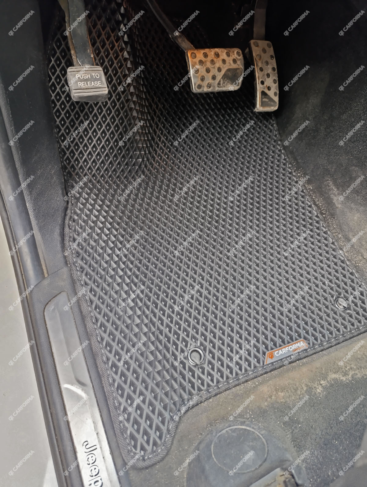 Ворсовые коврики на Jeep Grand Cherokee (WK2) 2010&nbsp;-&nbsp;2022 в Владивостоке