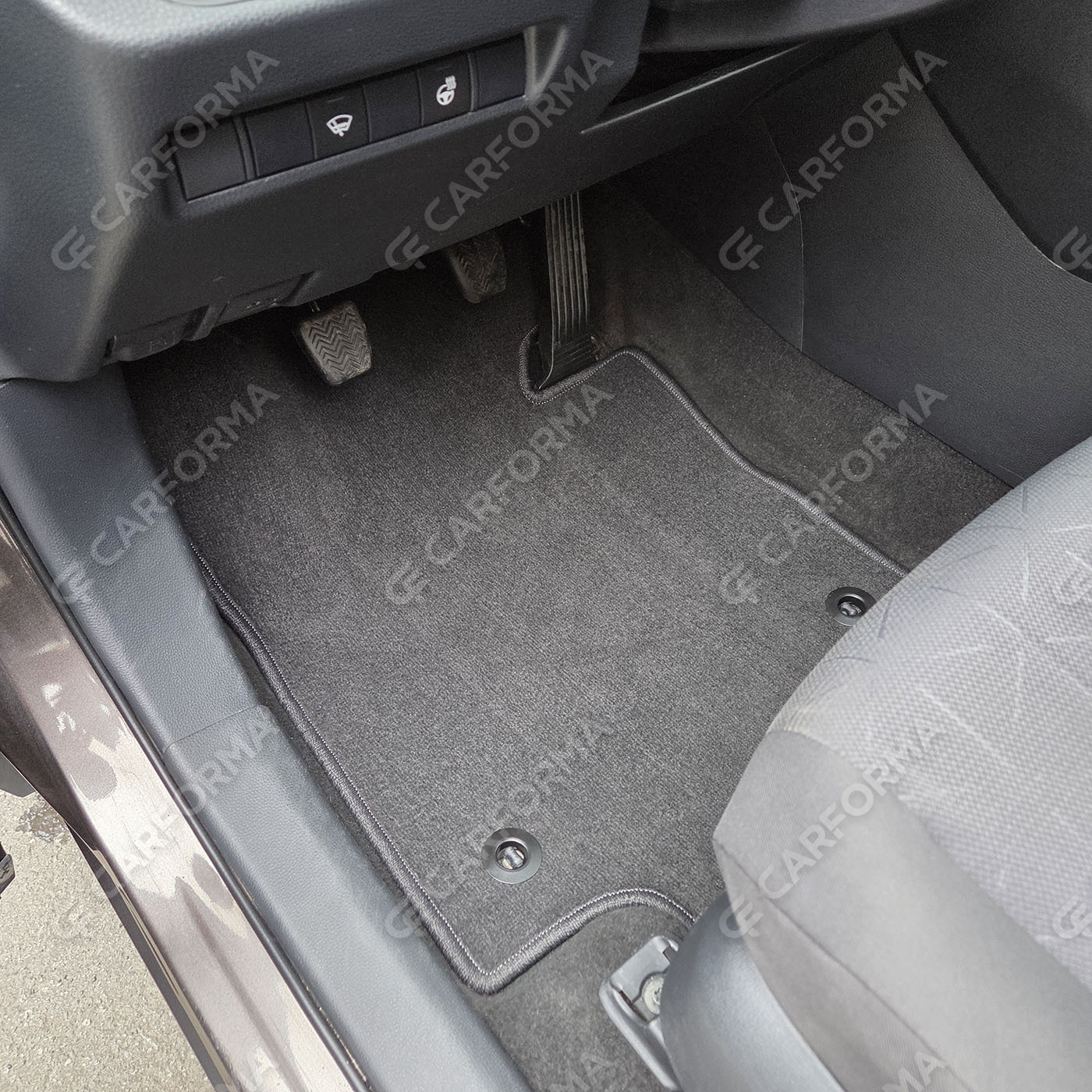 Ворсовые коврики на Toyota Rav4 V 2018&nbsp;-&nbsp;2026 в Владивостоке