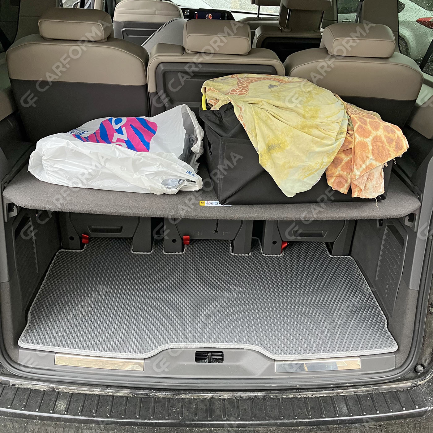 Ворсовые коврики на Volkswagen Multivan (T7) 2021&nbsp;-&nbsp;2026 в Владивостоке