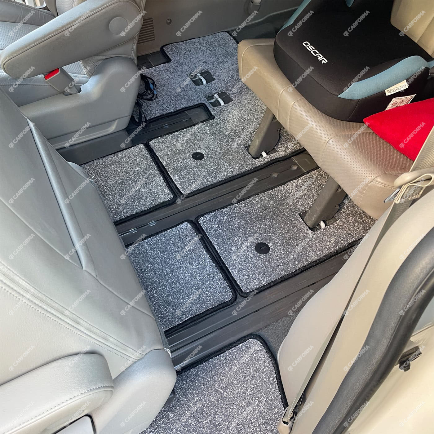 Ворсовые коврики на KIA Carnival III 7 мест 2014&nbsp;-&nbsp;2021 в Владивостоке