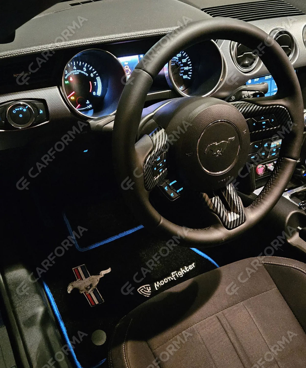 EVA коврики на Ford Mustang VI 2013&nbsp;-&nbsp;2023 в Владивостоке