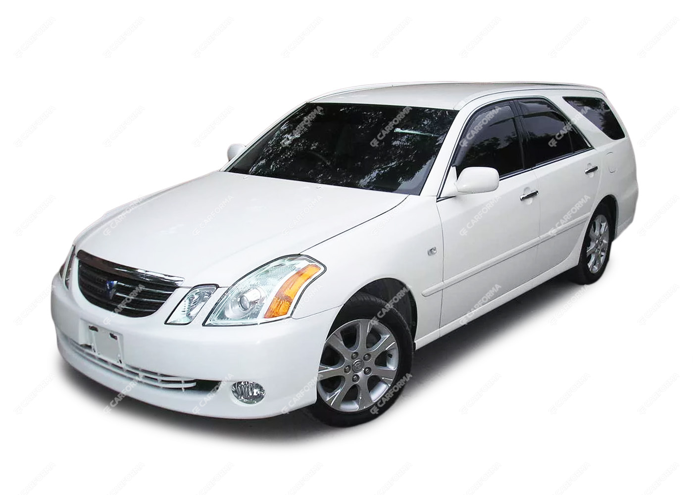 Ворсовые коврики на Toyota Mark II Wagon Blit 2002 - 2007