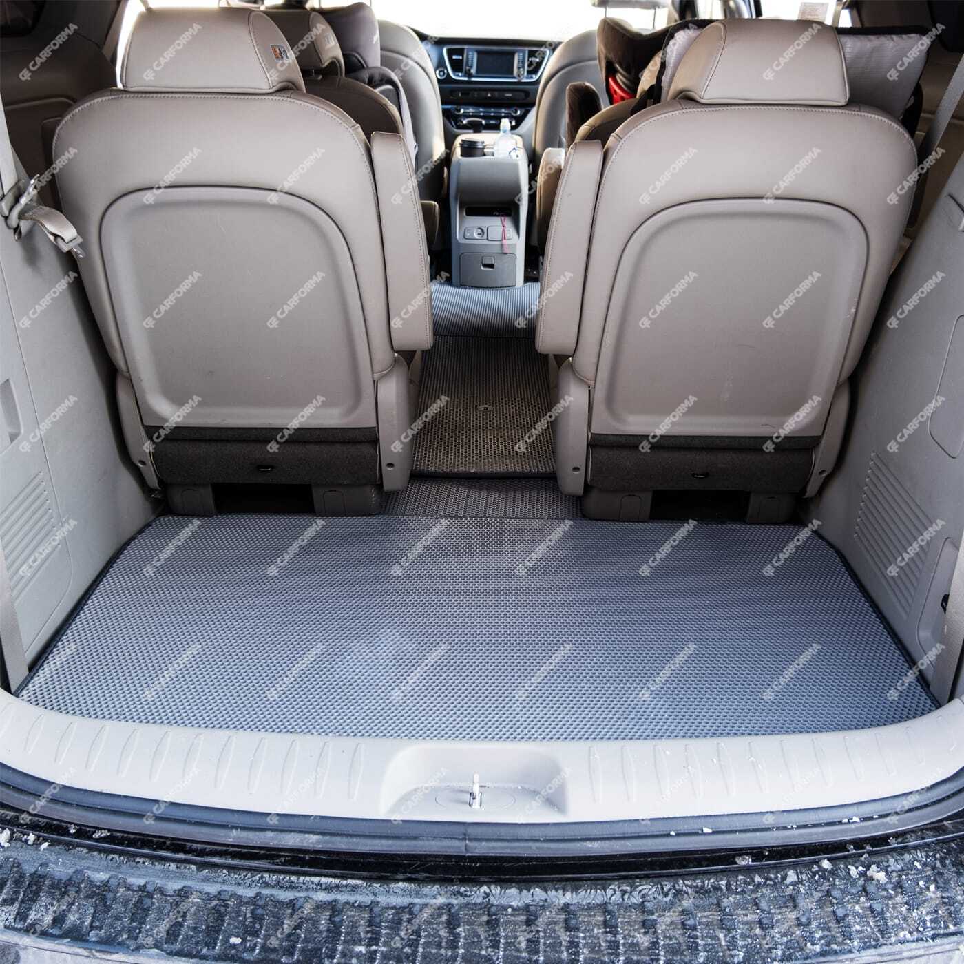 Коврики на KIA Carnival III 9 мест и 11 мест 2014&nbsp;-&nbsp;2021 в Владивостоке