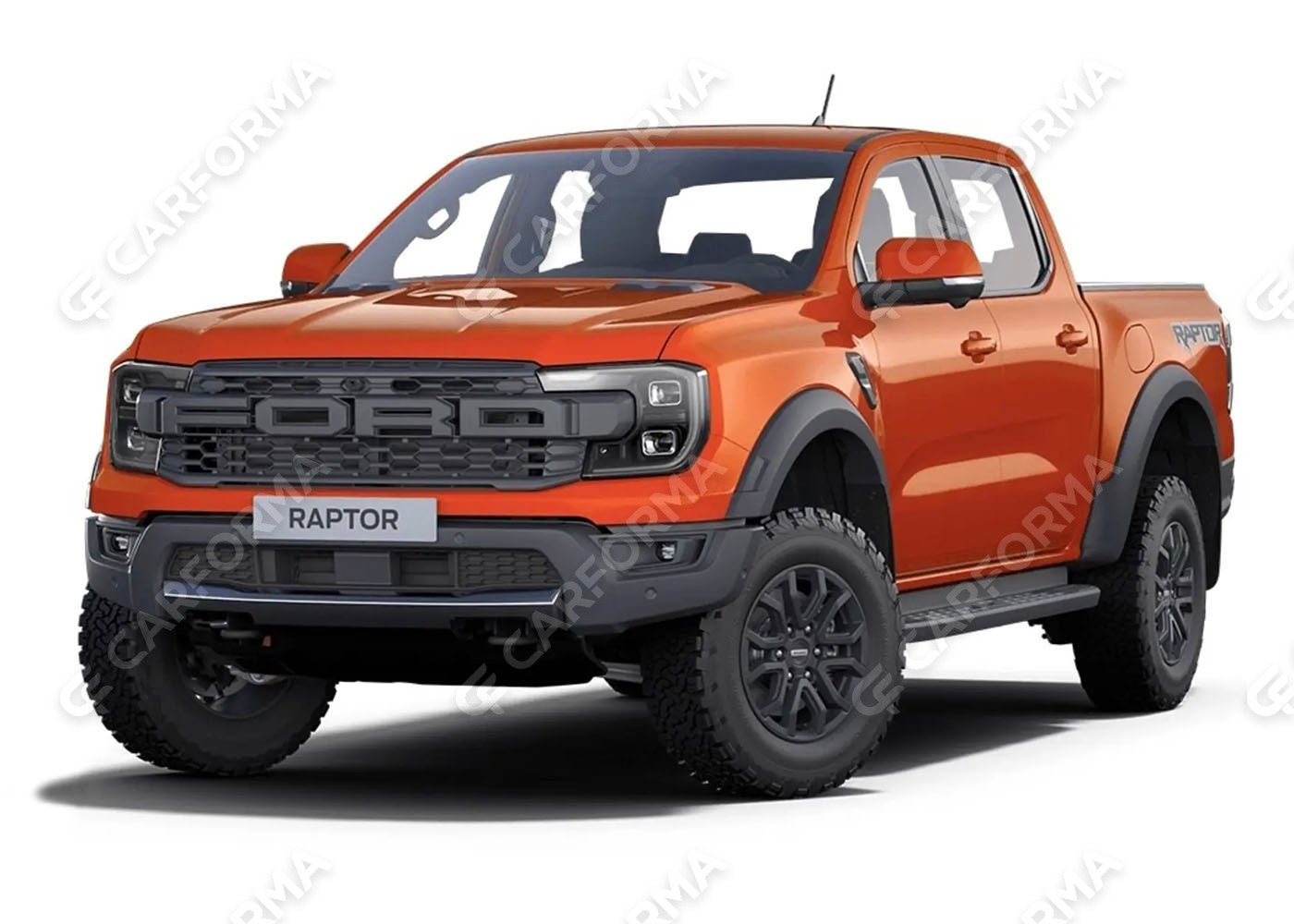 Ворсовые коврики на Ford Ranger IV 2021&nbsp;-&nbsp;2026 в Владивостоке