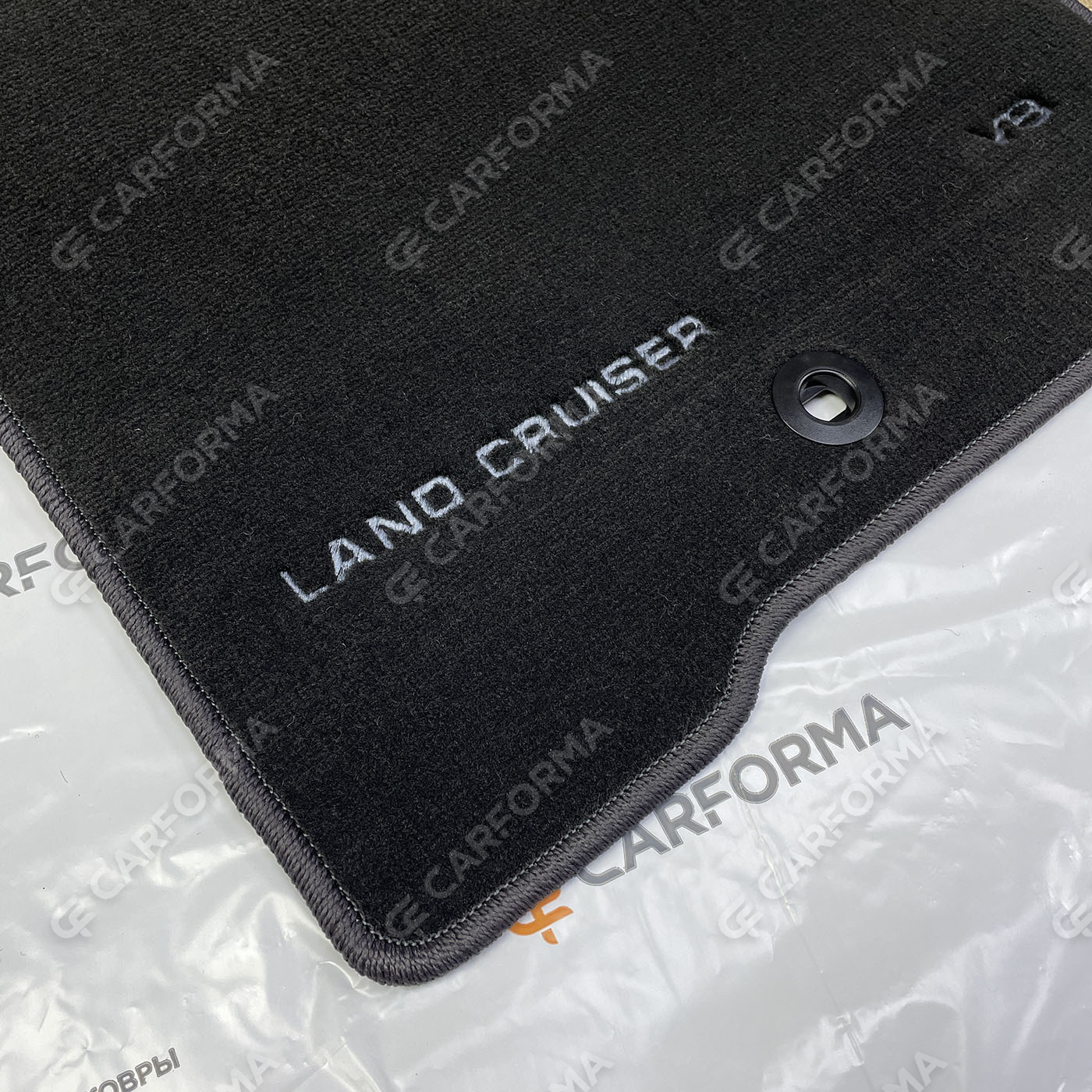 Ворсовые коврики на Toyota Land Cruiser 200 2007&nbsp;-&nbsp;2021 в Владивостоке