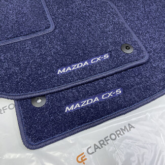 Ворсовые коврики на Mazda CX5 II 2016&nbsp;-&nbsp;2026 в Владивостоке