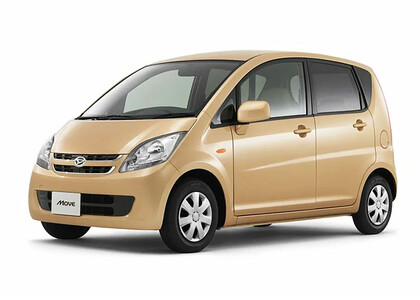 Ворсовые коврики на Daihatsu Move VI 2006&nbsp;-&nbsp;2010 в Владивостоке