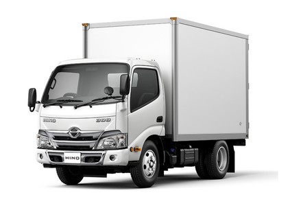Ворсовые коврики на Hino 300 II узкая кабина 2011 - 2025 в Владивостоке
