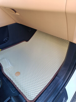 EVA коврики на KIA Carnival IV 7 мест с оттоманками 2020 - 2025 в Владивостоке EVA коврики на KIA Carnival IV 7 мест с оттоманками 2020 - 2025 в Владивостоке