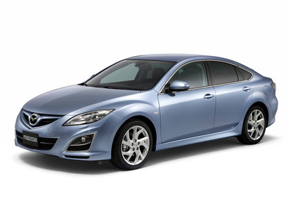 Ворсовые коврики на Mazda 6 2007 - 2012 в Владивостоке