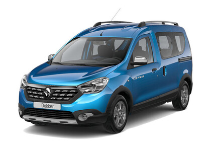 Ворсовые коврики на Renault Dokker Stepway 2018 - 2025 в Владивостоке