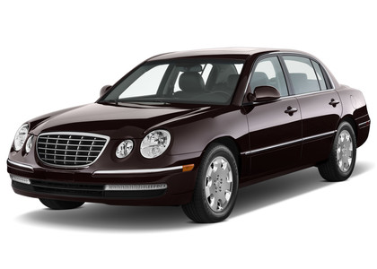 Ворсовые коврики на KIA Opirus 2003 - 2010 в Владивостоке