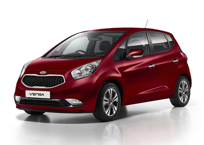 Ворсовые коврики на KIA Venga 2010 - 2017 в Владивостоке