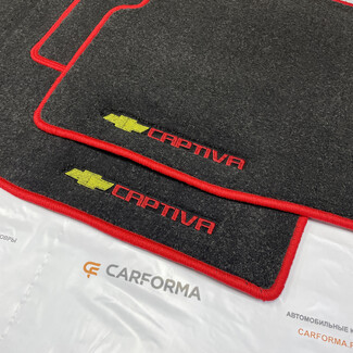 Коврики на Chevrolet Captiva 2006 - 2016 в Владивостоке Коврики на Chevrolet Captiva 2006 - 2016 в Владивостоке