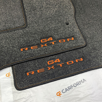 Ворсовые коврики на SsangYong Rexton IV 2017 - 2025 в Владивостоке Ворсовые коврики на SsangYong Rexton IV 2017 - 2025 в Владивостоке