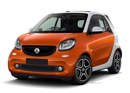Ворсовые коврики на Smart Fortwo (C453) 2014 - 2025 в Владивостоке