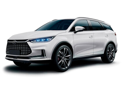 Ворсовые коврики на BYD Tang EV 2018 - 2025 в Владивостоке