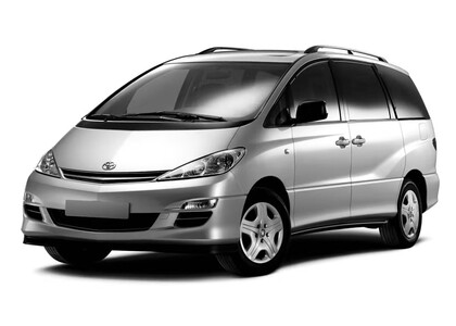 EVA коврики на Toyota Previa (XR30, XR40) 2000 - 2007 в Владивостоке