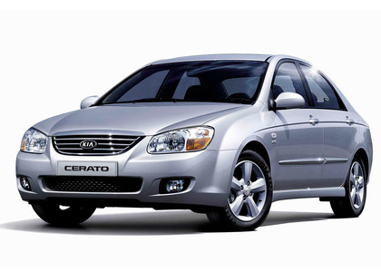EVA коврики на KIA Cerato I 2004 - 2008 в Владивостоке