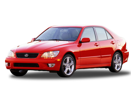 Ворсовые коврики на Lexus IS I 1998 - 2005 в Владивостоке