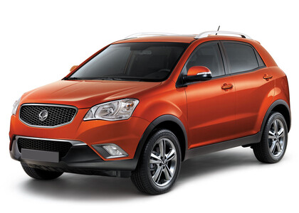 Ворсовые коврики на SsangYong Actyon II 2010 - 2021 в Владивостоке
