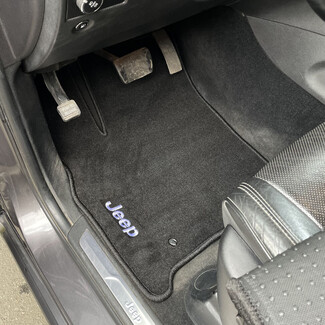 Ворсовые коврики на Jeep Grand Cherokee (WK2) 2010 - 2022 в Владивостоке Ворсовые коврики на Jeep Grand Cherokee (WK2) 2010 - 2022 в Владивостоке