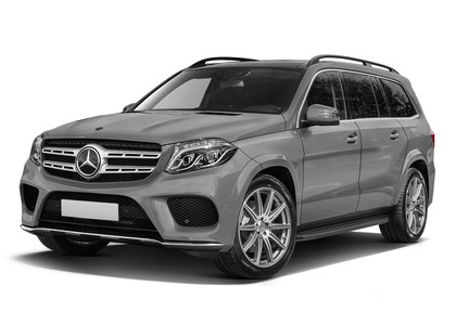 Ворсовые коврики на Mercedes GLS (X166) 2015 - 2019 в Владивостоке