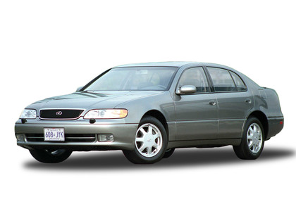 Ворсовые коврики на Lexus GS I 1993 - 1997 в Владивостоке