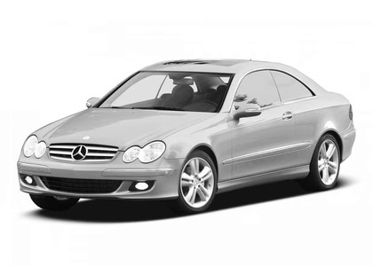 EVA коврики на Mercedes CLK (C209) 2002 - 2009 в Владивостоке