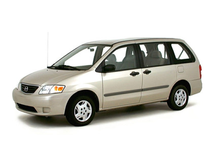 Ворсовые коврики на Mazda MPV II 1999 - 2006 в Владивостоке
