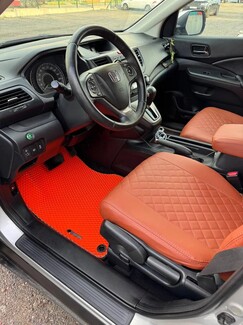 Коврики на Honda CR-V IV 2012 - 2018 в Владивостоке Коврики на Honda CR-V IV 2012 - 2018 в Владивостоке