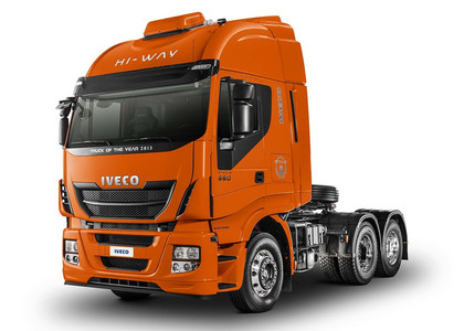 EVA коврики на Iveco Stralis (Hi-Way) 2016 - 2025 в Владивостоке