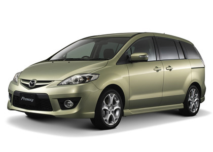 Ворсовые коврики на Mazda Premacy II 2005 - 2010 в Владивостоке