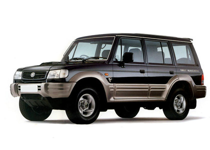 Ворсовые коврики на Hyundai Galloper II 1997 - 2003 в Владивостоке