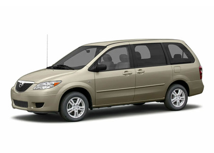 Ворсовые коврики на Mazda MPV II 1999 - 2006 в Владивостоке