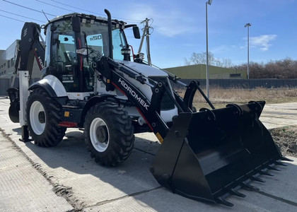 Ворсовые коврики на Спецтехника Экскаватор-погрузчик Hidromek HMK 102B Alpha K4 2022 - 2025 в Владивостоке
