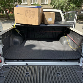 Ворсовые коврики на Toyota Hilux VII 2008&nbsp;-&nbsp;2015 в Владивостоке