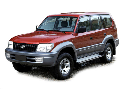 EVA коврики на Toyota Land Cruiser Prado 95 1996 - 2002 в Владивостоке